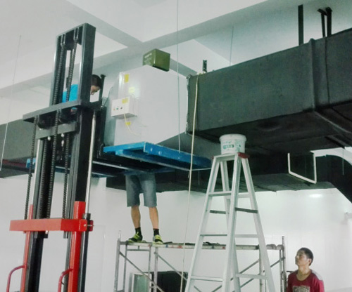 包头送风主管道杀菌消毒装置